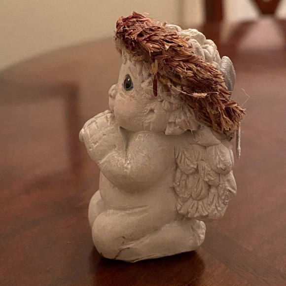 Vintage 1991 Dreamsicle Small Praying Cherub Hand Crafted Collectible - Picture 4 of 7